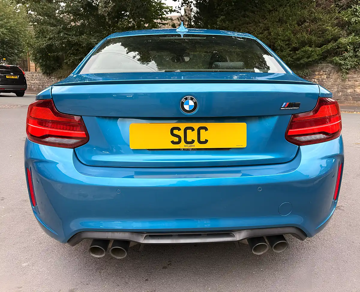 Used 2019 BMW M2 Competition Long Beach Blue - Interior and Exterior details 10
