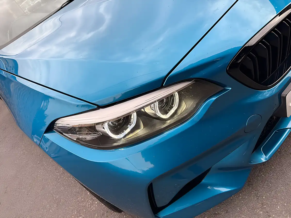 Used 2019 BMW M2 Competition Long Beach Blue - Interior and Exterior details 11