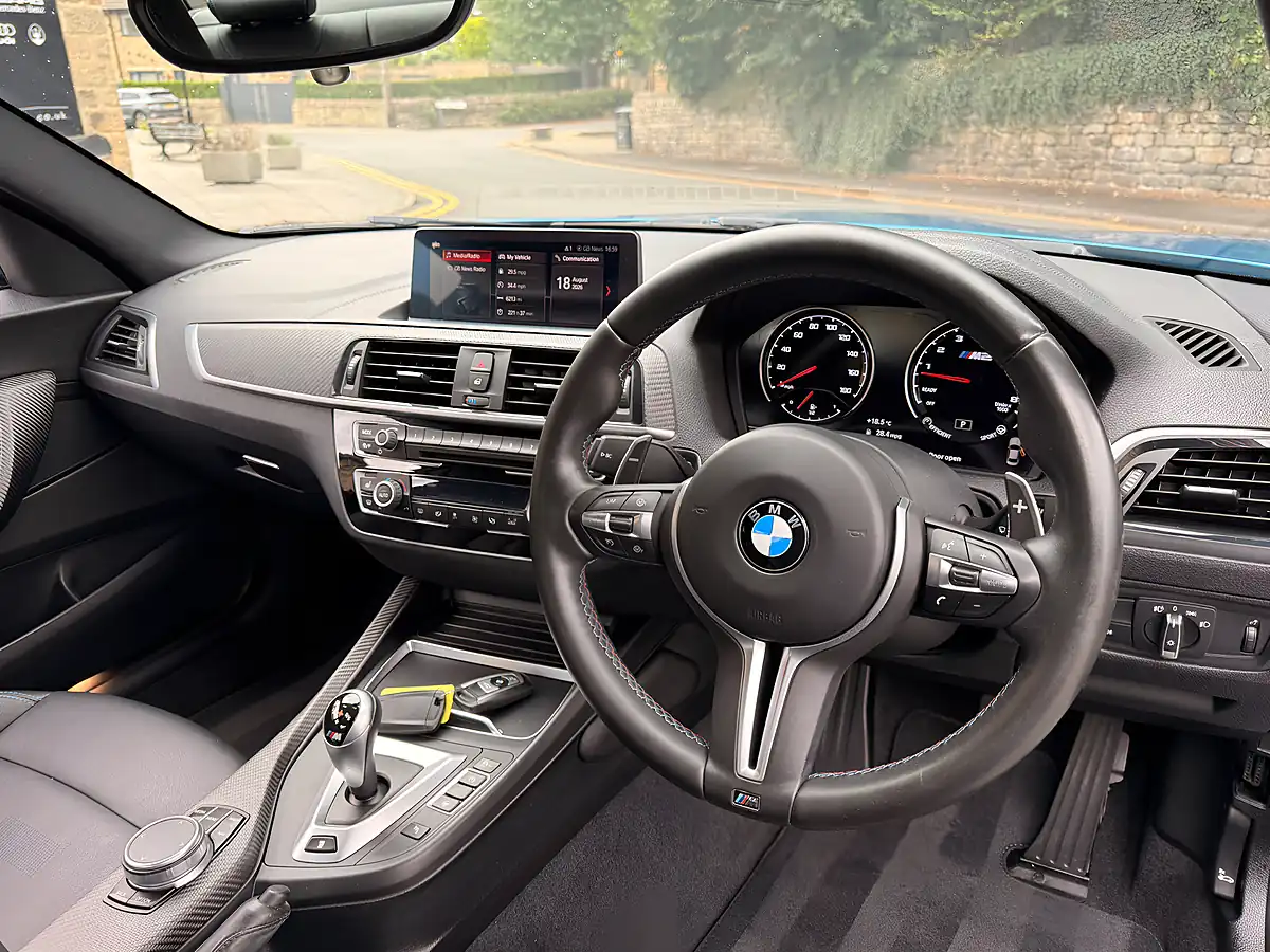 Used 2019 BMW M2 Competition Long Beach Blue - Interior and Exterior details 15