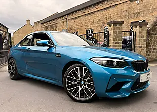 Used 2019 BMW M2 Competition Long Beach Blue - Interior and Exterior details 2