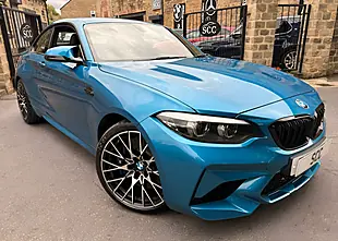 Used 2019 BMW M2 Competition Long Beach Blue - Interior and Exterior details 4