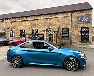 Used 2019 BMW M2 Competition Long Beach Blue - Interior and Exterior details 8