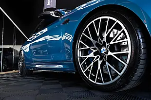 Used 2019 BMW M2 Competition Long Beach Blue - Interior and Exterior details 10