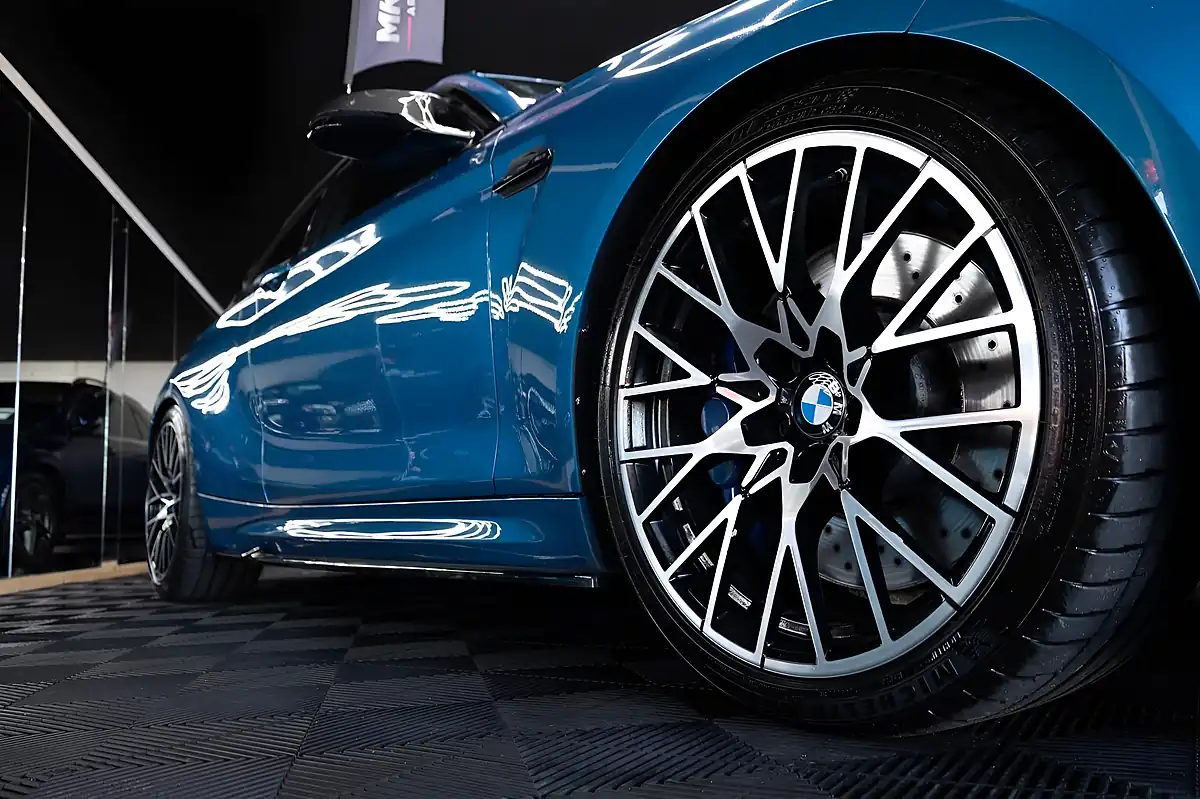 Used 2019 BMW M2 Competition Long Beach Blue - Interior and Exterior details 10