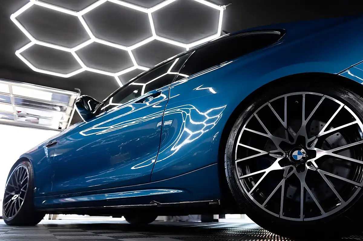 Used 2019 BMW M2 Competition Long Beach Blue - Interior and Exterior details 13