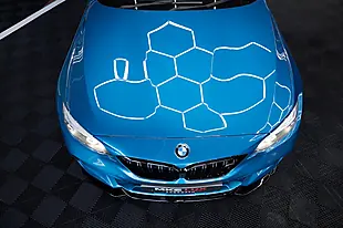 Used 2019 BMW M2 Competition Long Beach Blue - Interior and Exterior details 15