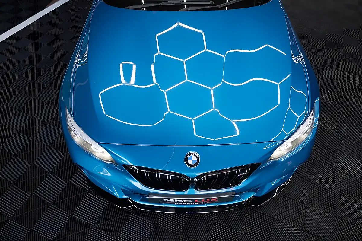 Used 2019 BMW M2 Competition Long Beach Blue - Interior and Exterior details 15
