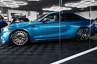 Used 2019 BMW M2 Competition Long Beach Blue - Interior and Exterior details 6