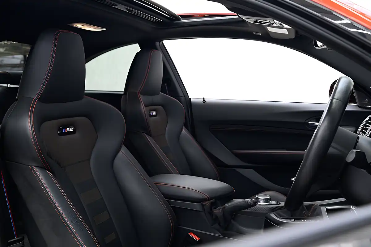 Used 2019 BMW M2 Competition Orange - Interior and Exterior details 12