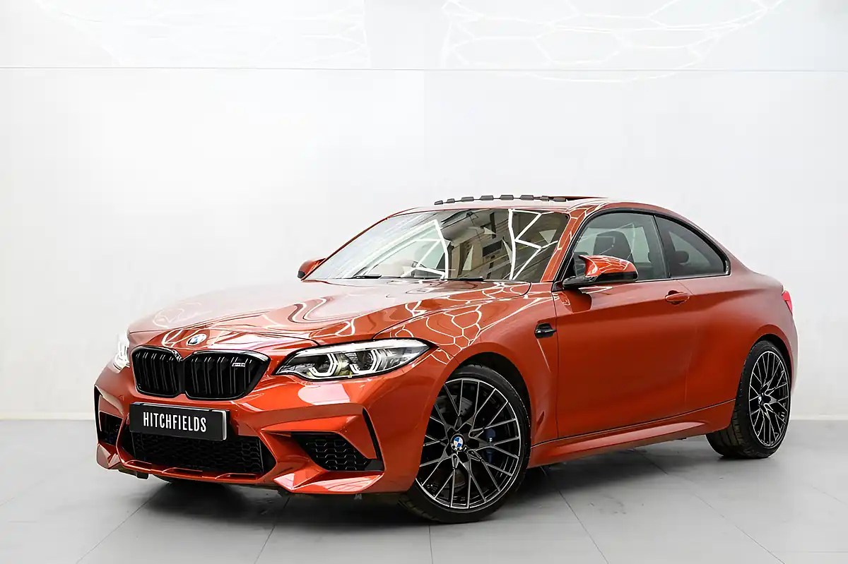 Used 2019 BMW M2 Competition Orange - Interior and Exterior details 4