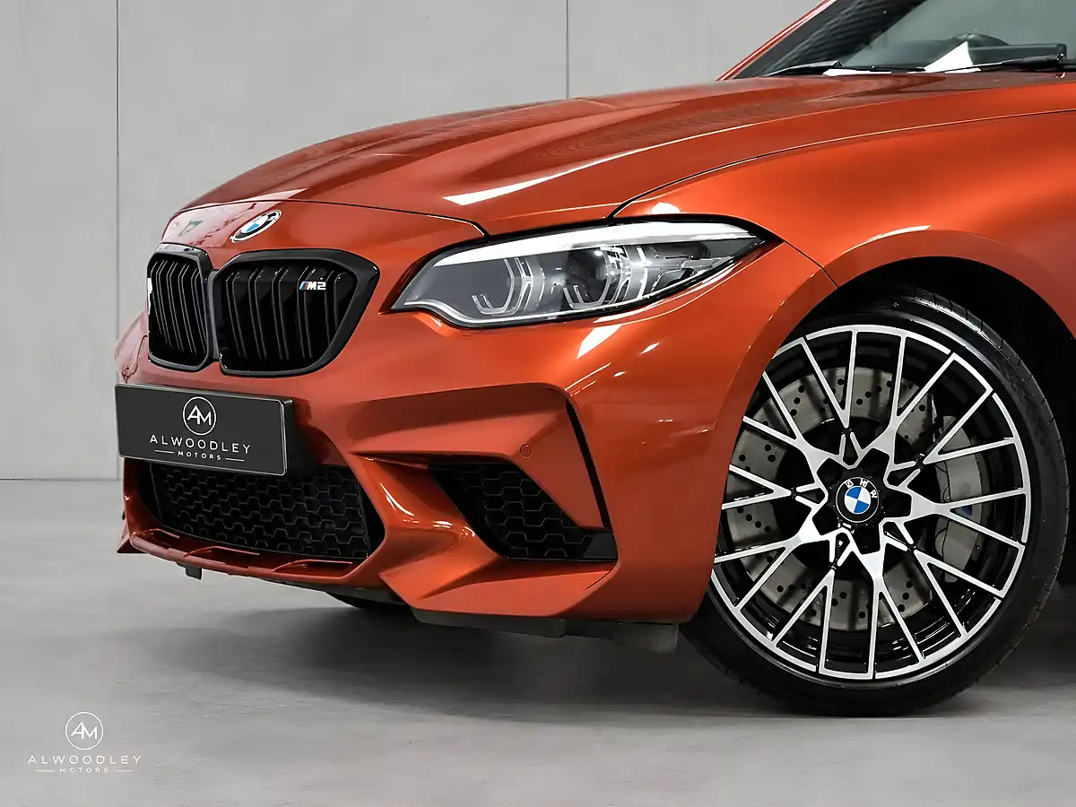 Used 2019 BMW M2 Competition Orange - Interior and Exterior details 9