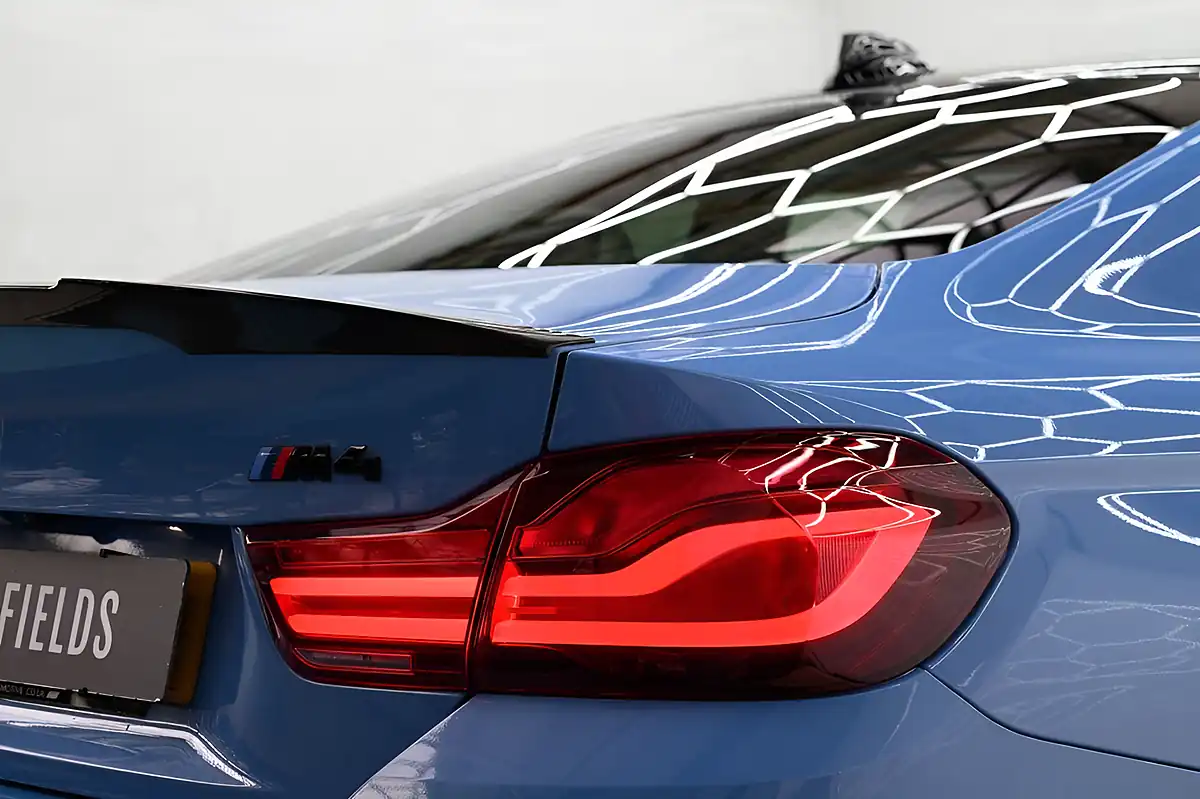 Used 2019 BMW M4 Competition Blue - Interior and Exterior details 10