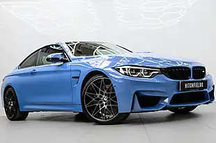Used 2019 BMW M4 Competition Blue - Interior and Exterior details 2