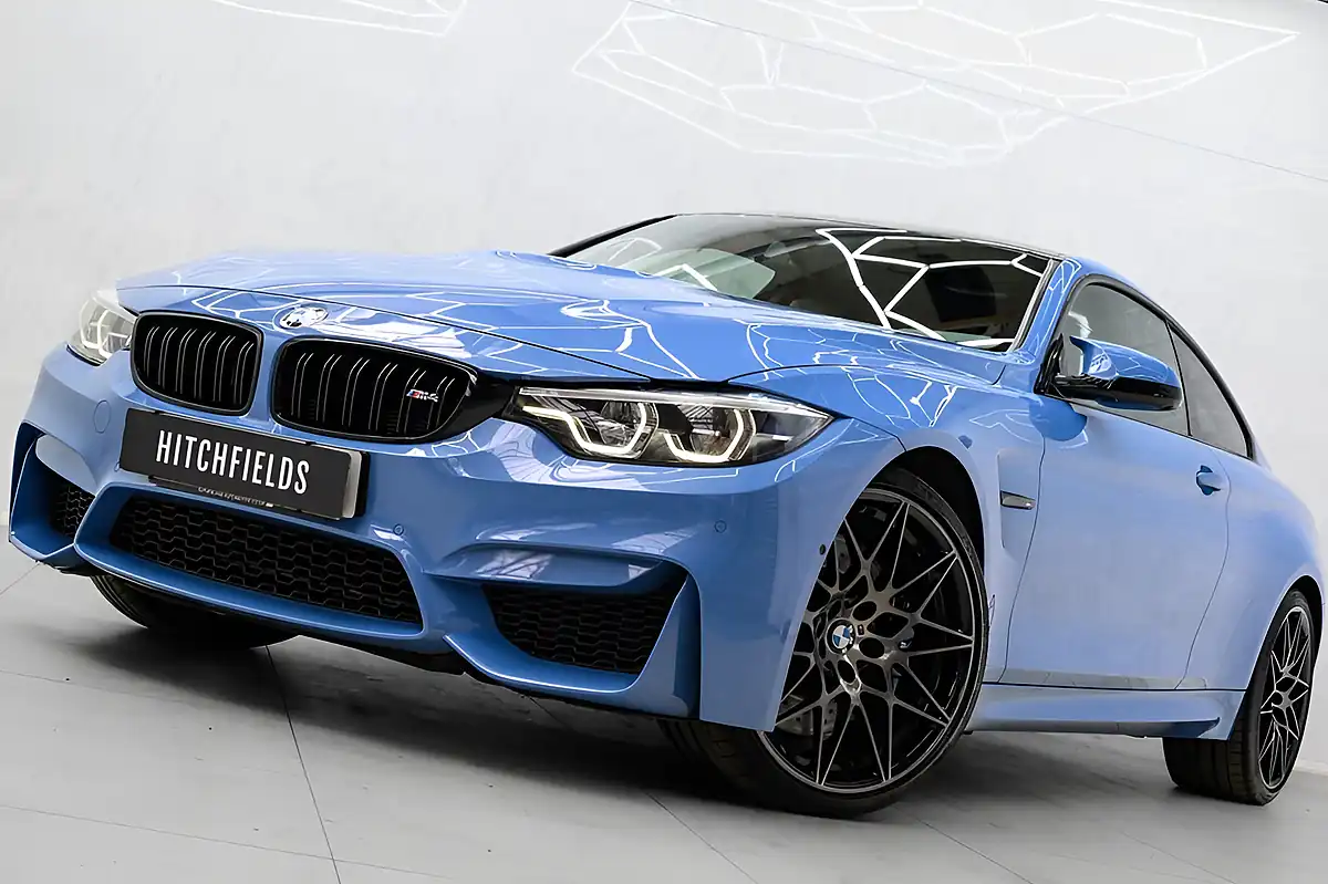 Used 2019 BMW M4 Competition Blue - Interior and Exterior details 5
