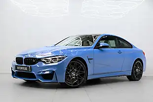 Used 2019 BMW M4 Competition Blue - Interior and Exterior details 6