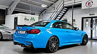 Used 2019 BMW M4 Competition Blue - Interior and Exterior details 11