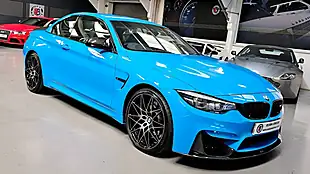 Used 2019 BMW M4 Competition Blue - Interior and Exterior details 12