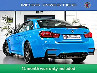 Used 2019 BMW M4 Competition Blue - Interior and Exterior details 2