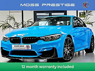 Used 2019 BMW M4 Competition Blue - Interior and Exterior details 3
