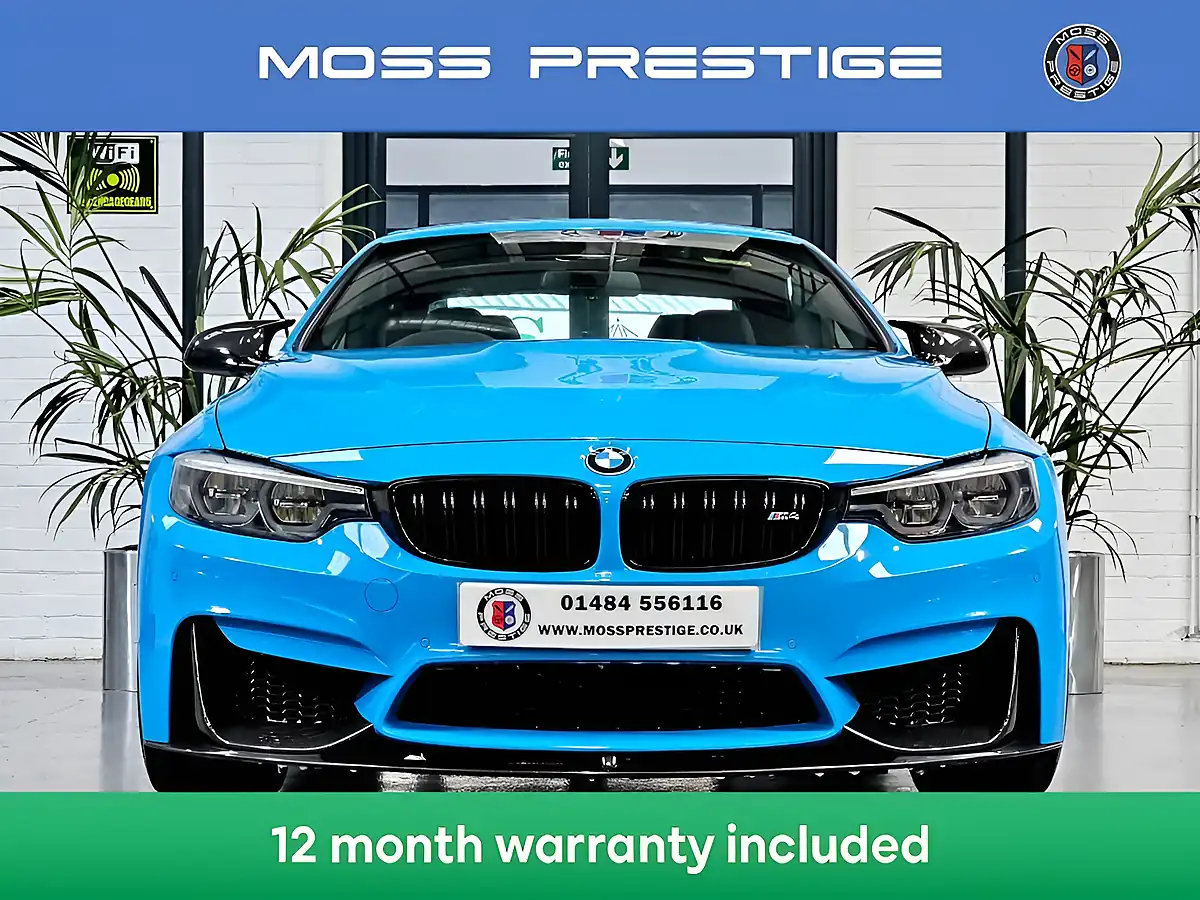 Used 2019 BMW M4 Competition Blue - Interior and Exterior details 4