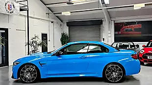 Used 2019 BMW M4 Competition Blue - Interior and Exterior details 6