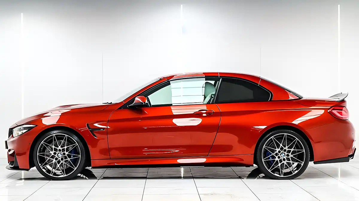 Used 2019 BMW M4 Competition Orange - Interior and Exterior details 11
