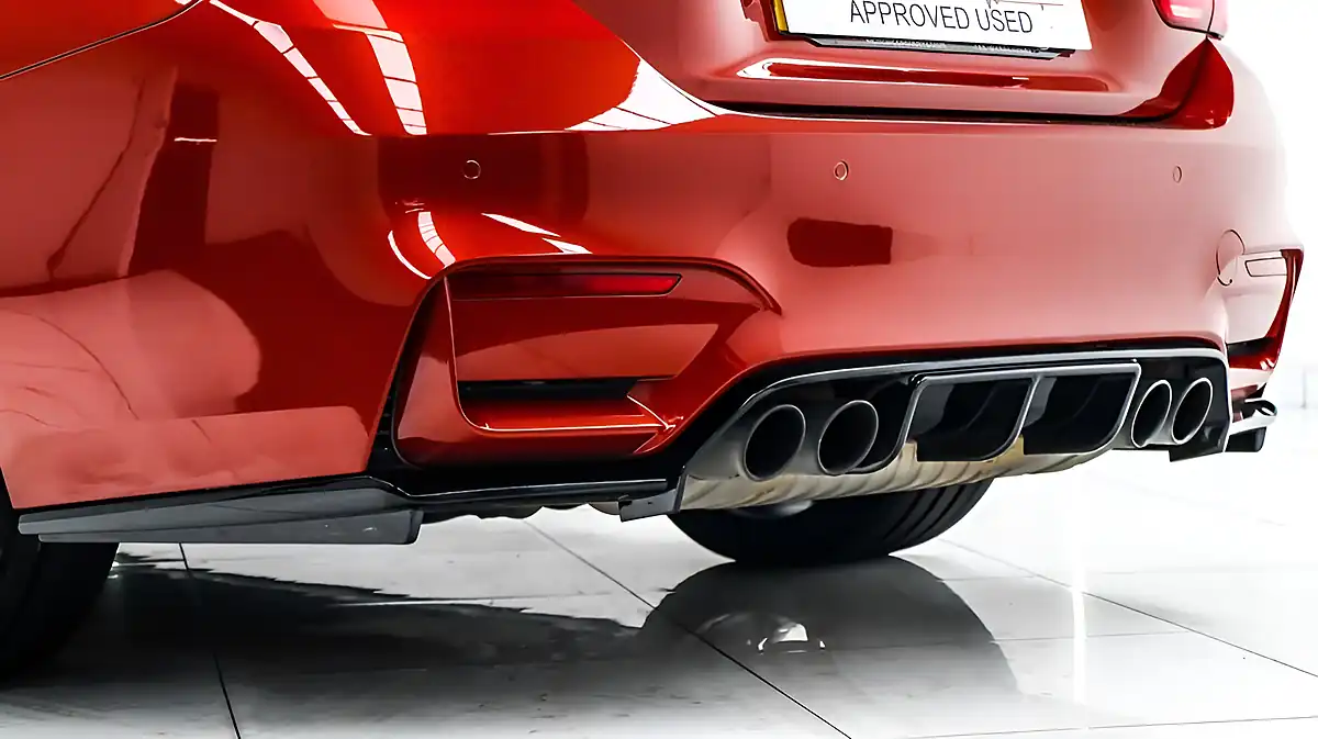 Used 2019 BMW M4 Competition Orange - Interior and Exterior details 13