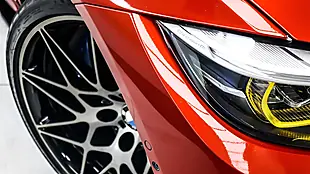 Used 2019 BMW M4 Competition Orange - Interior and Exterior details 7
