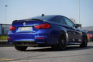 Used 2019 BMW M4 Competition San Marino Blue - Interior and Exterior details 11