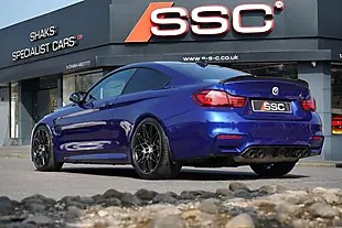 Used 2019 BMW M4 Competition San Marino Blue - Interior and Exterior details 2