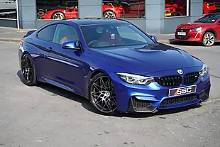 Used 2019 BMW M4 Competition San Marino Blue - Interior and Exterior details 20