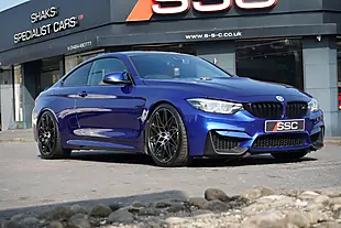 Used 2019 BMW M4 Competition San Marino Blue - Interior and Exterior details 4