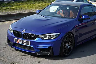 Used 2019 BMW M4 Competition San Marino Blue - Interior and Exterior details 7