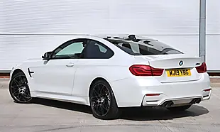 Used 2019 BMW M4 Competition White - Interior and Exterior details 4