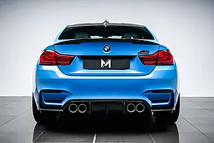 Used 2019 BMW M4 Competition Yas Marina Blue Metallic - Interior and Exterior details 4