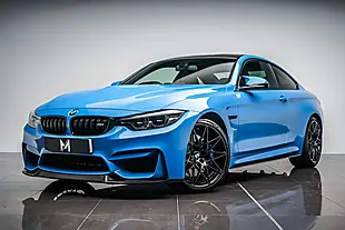 Used 2019 BMW M4 Competition Yas Marina Blue Metallic - Interior and Exterior details 5