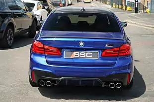 Used 2019 BMW M5 Competition Marina Bay Blue - Interior and Exterior details 11