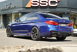 Used 2019 BMW M5 Competition Marina Bay Blue - Interior and Exterior details 2