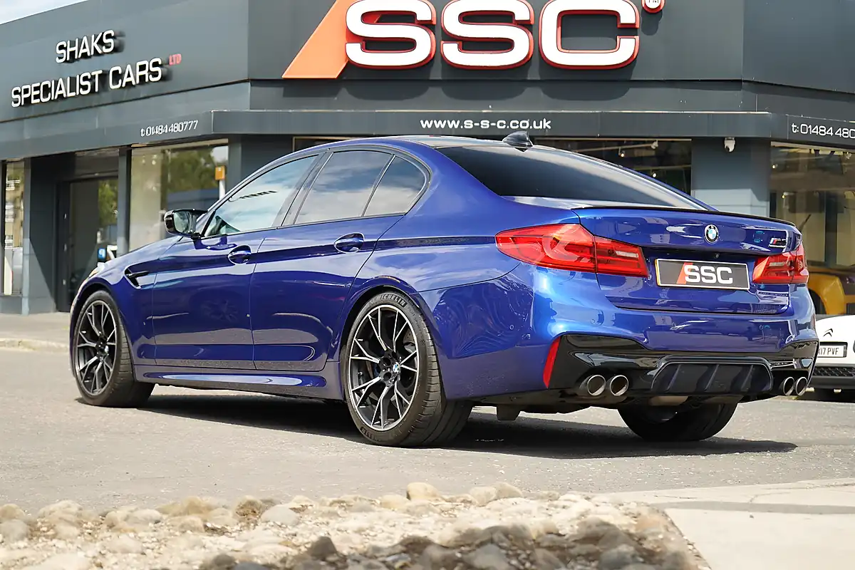 Used 2019 BMW M5 Competition Marina Bay Blue - Interior and Exterior details 2
