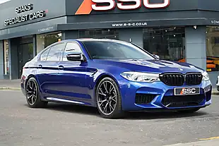 Used 2019 BMW M5 Competition Marina Bay Blue - Interior and Exterior details 4