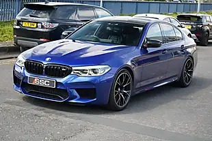 Used 2019 BMW M5 Competition Marina Bay Blue - Interior and Exterior details 7
