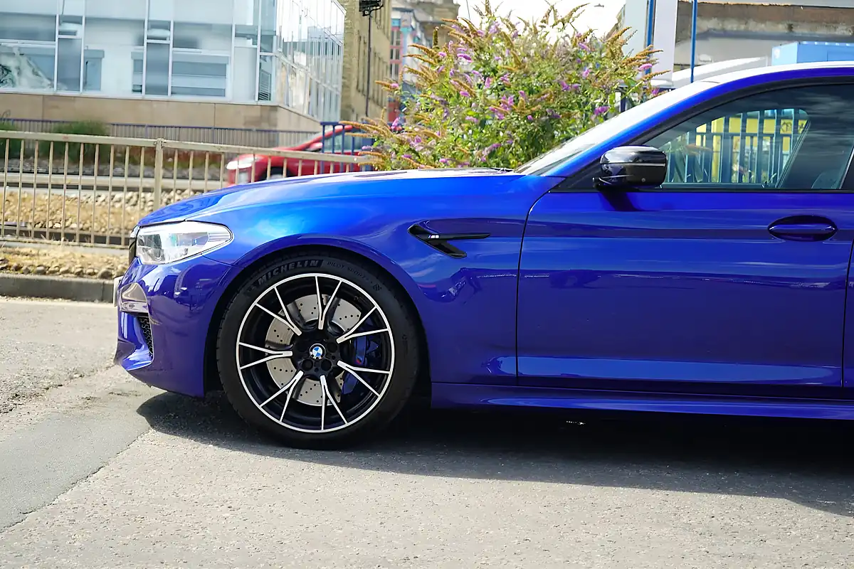 Used 2019 BMW M5 Competition Marina Bay Blue - Interior and Exterior details 9