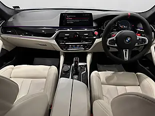 Used 2019 BMW M5 Competition San Marino Blue - Interior and Exterior details 19
