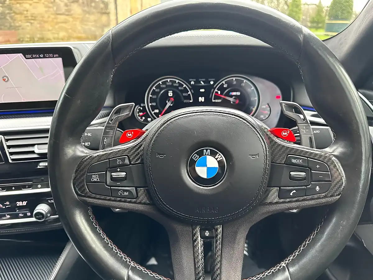 Used 2019 BMW M5 Competition White - Interior and Exterior details 12