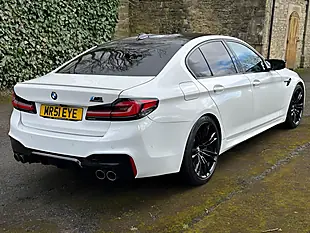 Used 2019 BMW M5 Competition White - Interior and Exterior details 18
