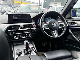 Used 2019 BMW M5 Saloon Blue - Interior and Exterior details 10