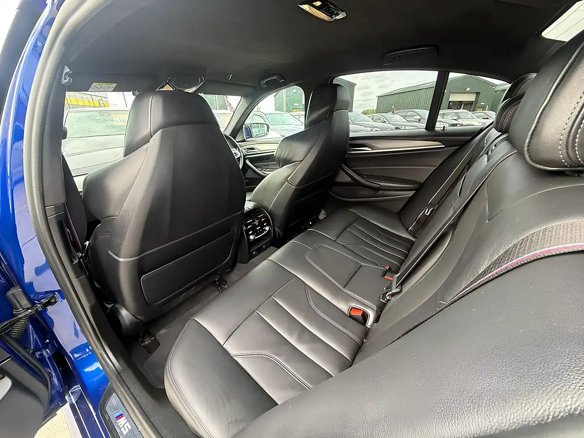 Used 2019 BMW M5 Saloon Blue - Interior and Exterior details 12