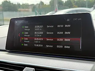 Used 2019 BMW M5 Saloon Blue - Interior and Exterior details 15