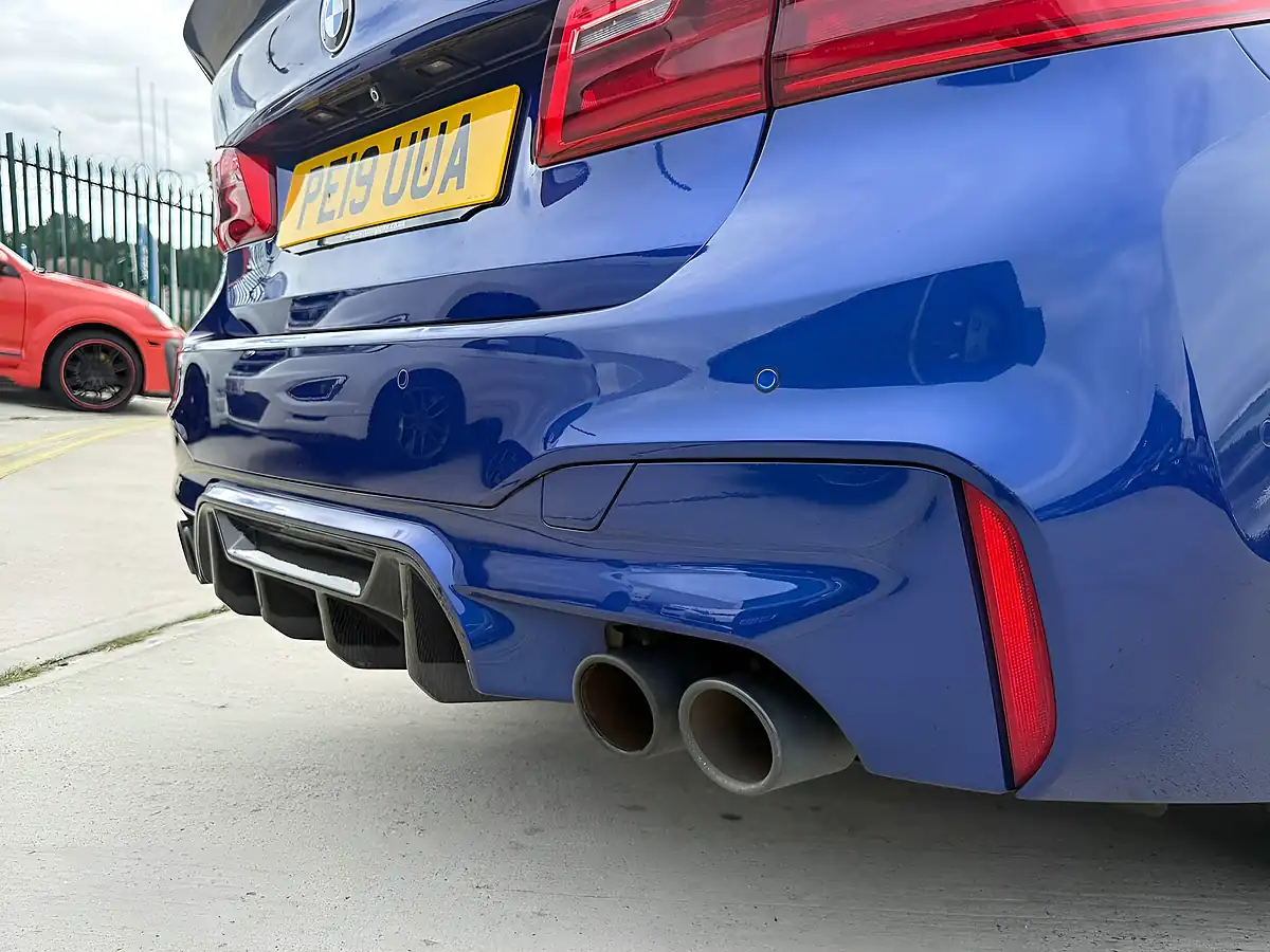Used 2019 BMW M5 Saloon Blue - Interior and Exterior details 19