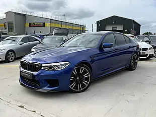 Used 2019 BMW M5 Saloon Blue - Interior and Exterior details 2